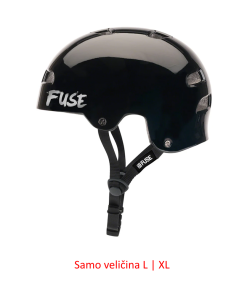 Alternative view of FUSE Protection Alpha Icon kaciga – crna