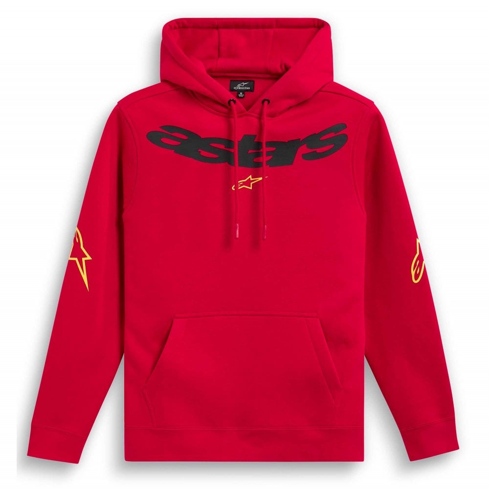 ALPINESTARS HOODIE PO ELLIPTIC CRVENA - Image 2