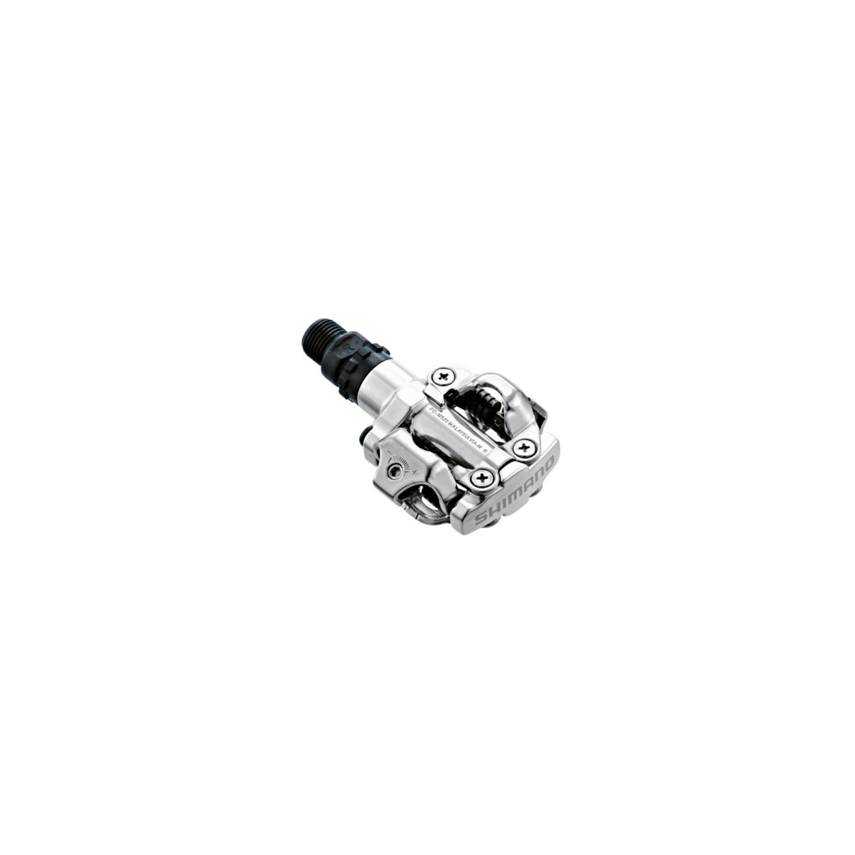SHIMANO M520 SPD pedale – srebrne - Image 2